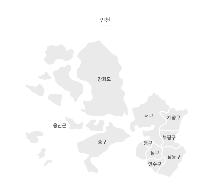 인천 지도