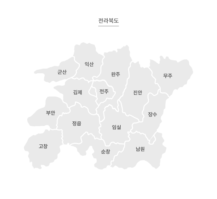전북 지도