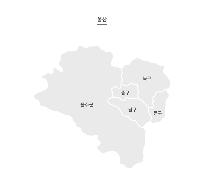 울산 지도