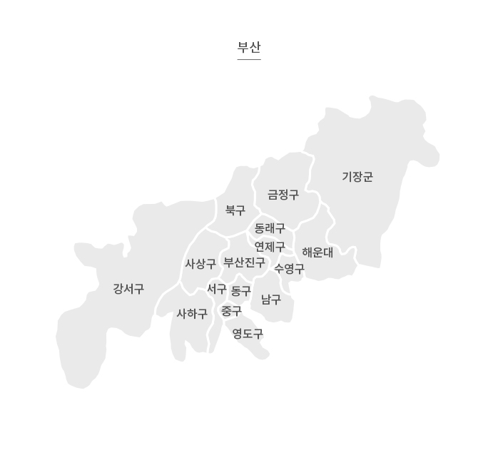 부산 지도